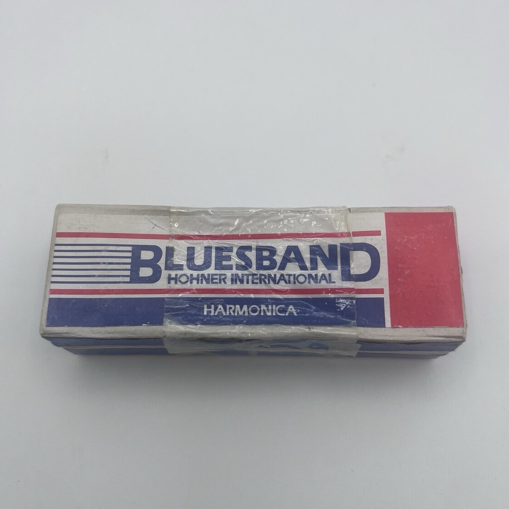 HOHNER Bluesband 1501BX Harmonica In Key C Original Box 10 Hole Diatonic